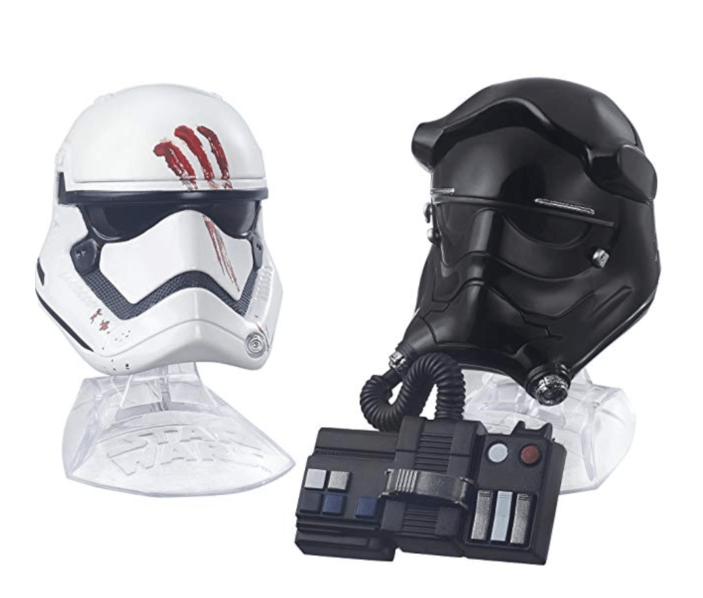 First Order and Tie Fighter Helmets
