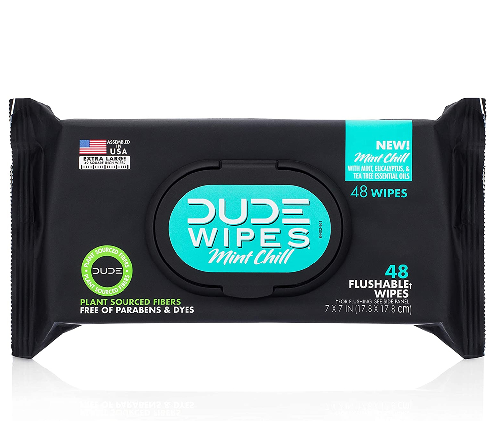 Dude Wipes Mint Chill