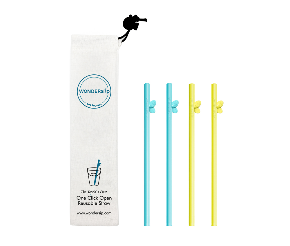 WonderSip Butterfly Standard Reusable Straw